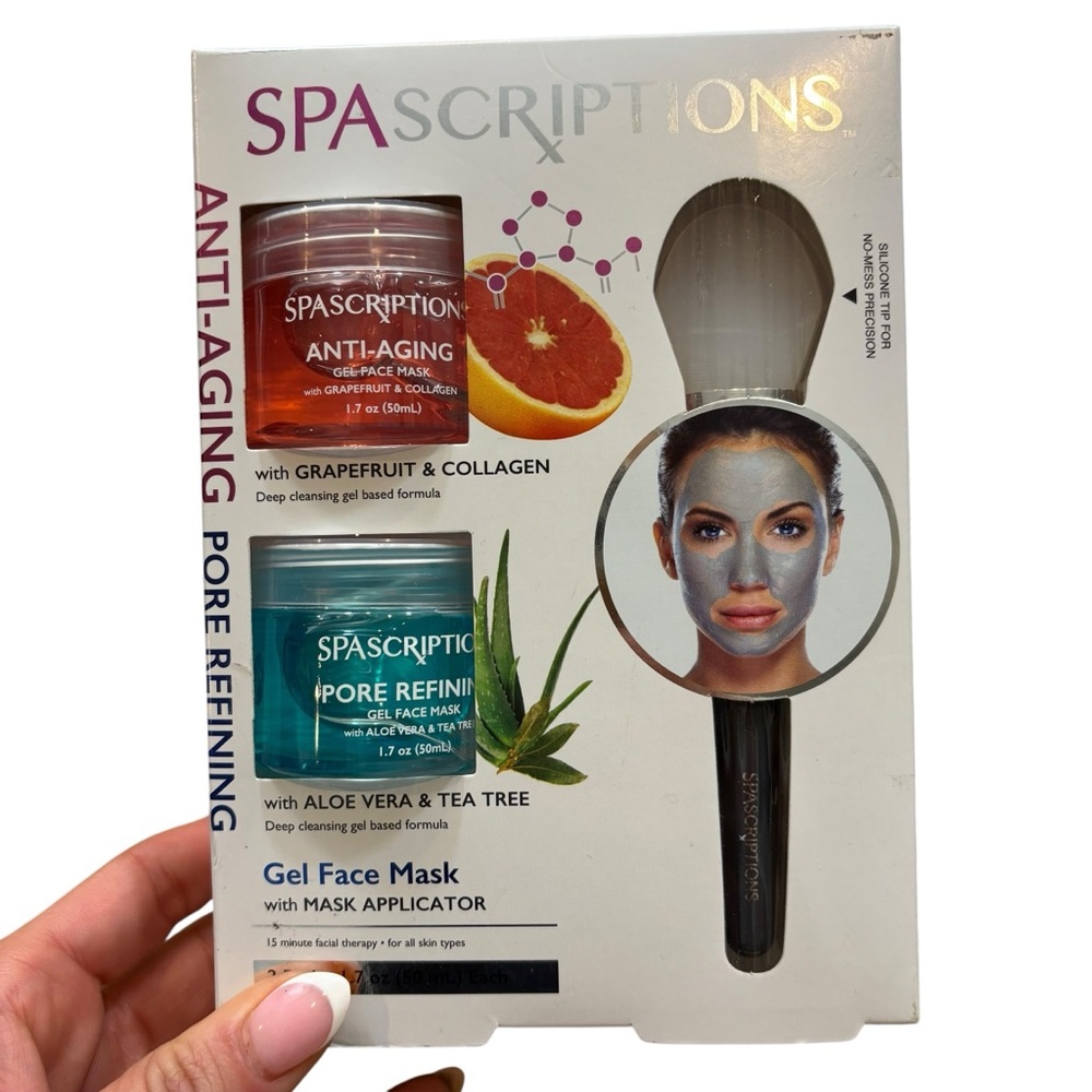 Brand new in Box Spascriptions Anti-Aging and Pore Defining Face Masks